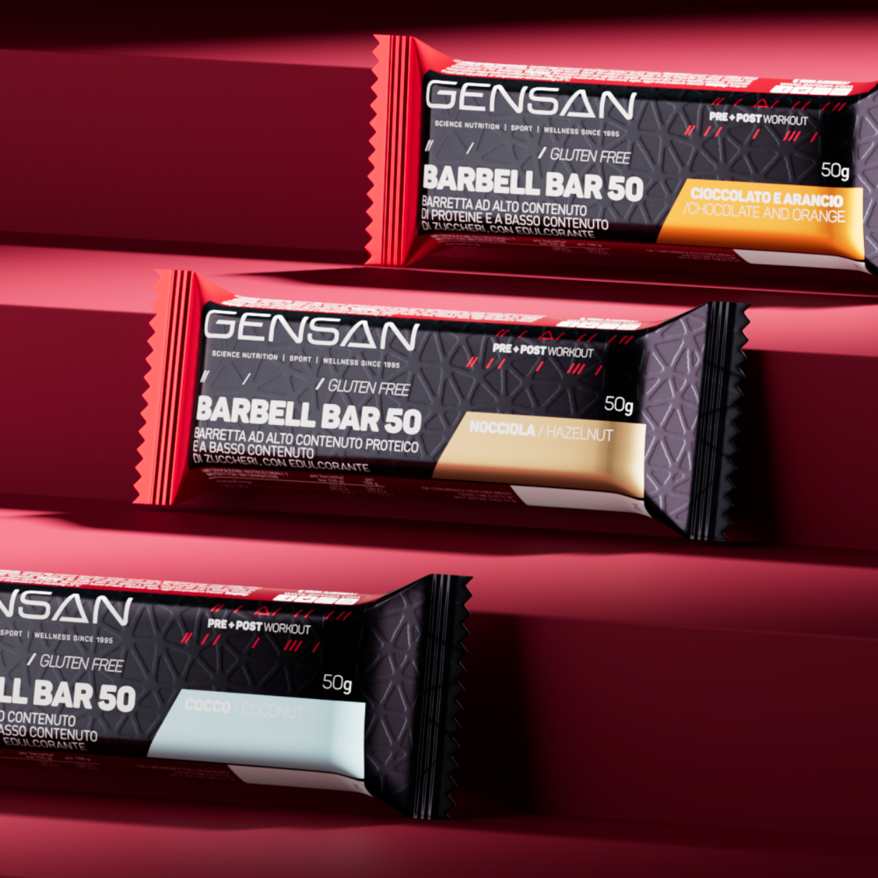 Barbell Bar 50 | Le migliori barrette proteiche Gensan