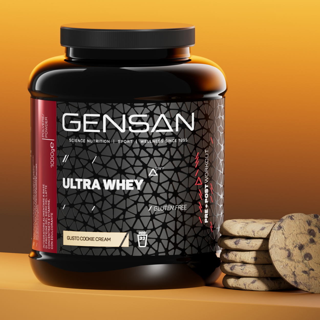 ULTRA WHEY | Whey protein in polvere | 1 KG | Gensan