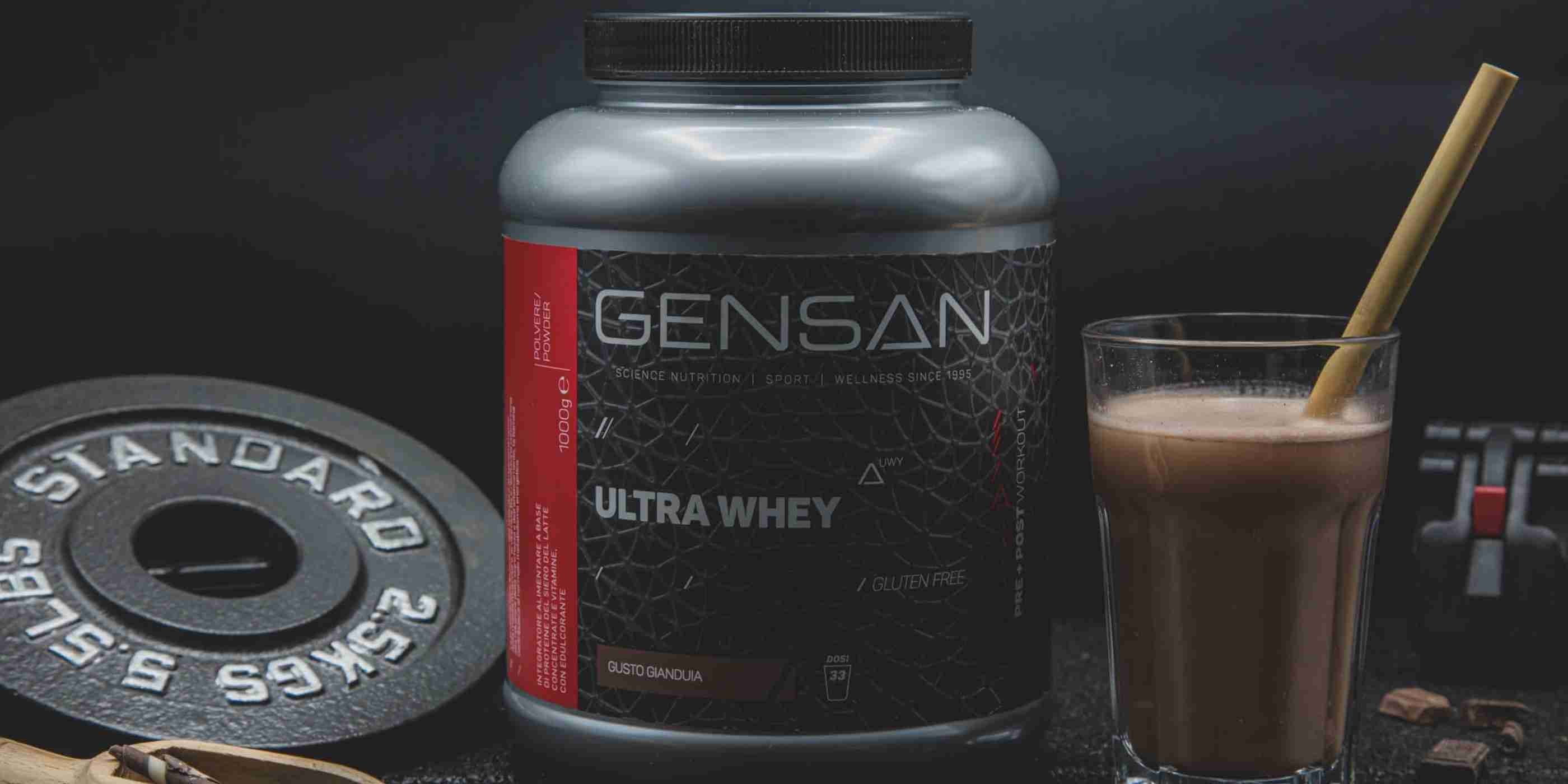 whey protein in polvere ULTRA WHEY gensan