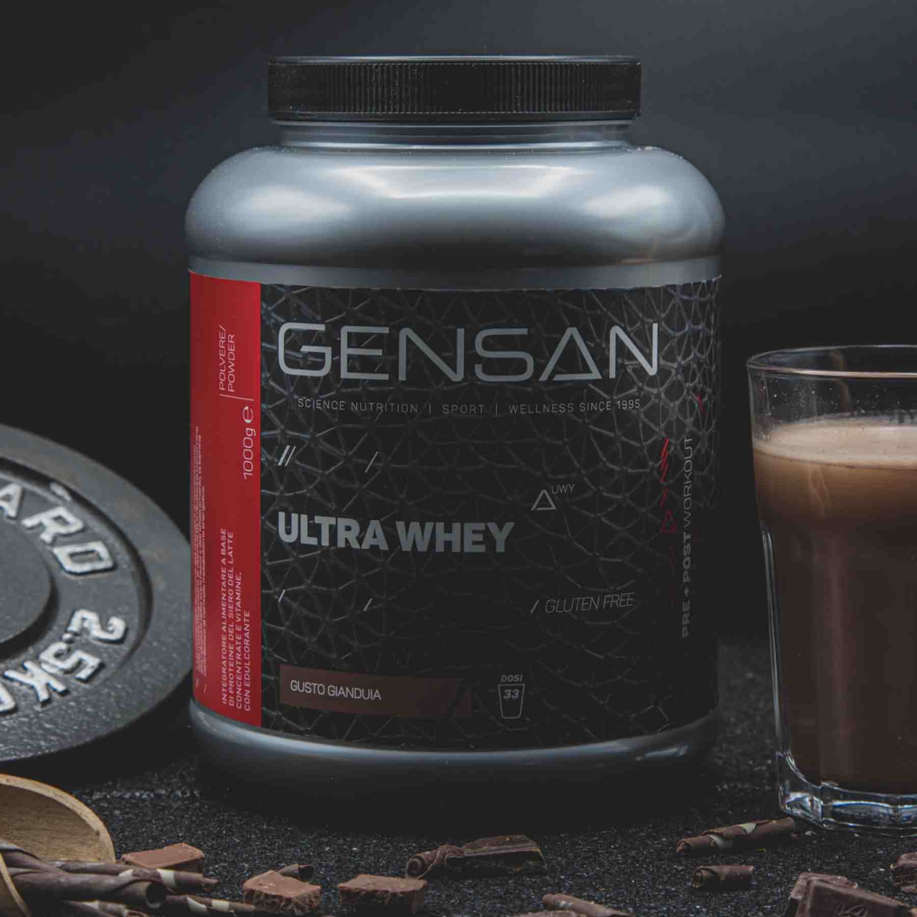 whey protein in polvere ULTRA WHEY gensan
