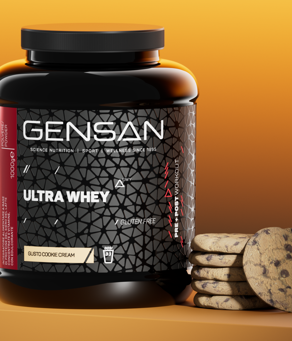 Ultra Whey, proteine del siero del latte concentrate